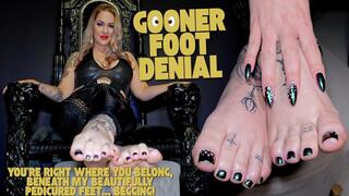 NEW CONTENT! Gooner Foot Denial By Ruby Onyx