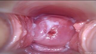 Creamy Cervix 8 Orgasms with Heartbeat BTS