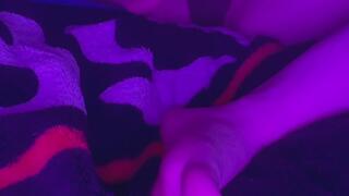 Stroking Feet With Lotion