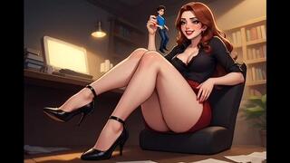 Giantess Confessions #28B: Shrunken Scholar's Secret Surrender (Animated)