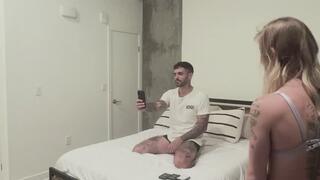 BTS My husbands wrecks mine and a tight asian pussy