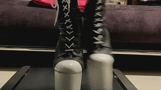 Sissy - Walking in 8 Inch Custom Pleaser High Heels