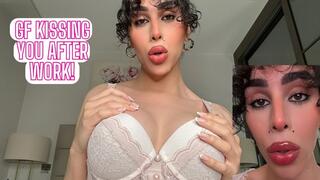 GF Kissing You After Work!