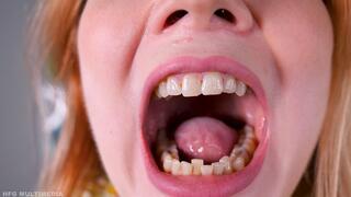 Ami Mercury: Mouth Tour - Upclose Oral Exploration featuring Teeth, Tongue, Gums, Uvula - mp4 4k