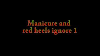 Manicure and red heels ignore 1-MOV
