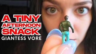 A Tiny Afternoon Snack -clips