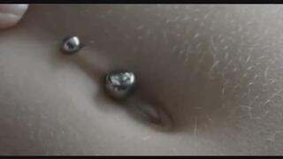Belly Button Piercing Play And Tease