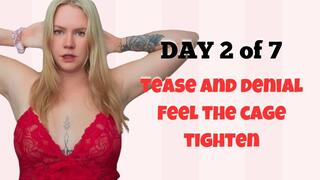 Day 2 of 7 Tease And Denial