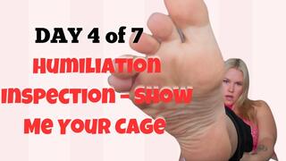 Day 4 of 7 Humiliation Inspection