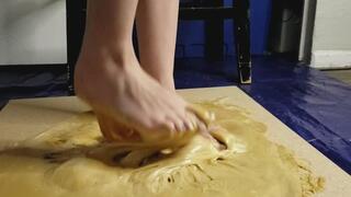 Lovie Lupine Super Stuck Barefoot in Mega Glue Trap