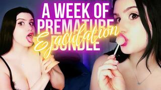 A Week of Premature Ejaculation Complete Bundle