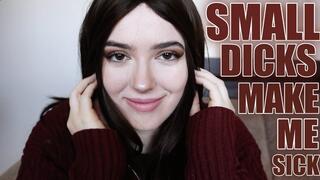 SMALL DICKS MAKE ME SICK