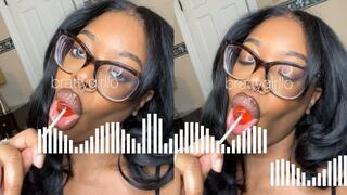 Swallowing, Sucking, Slurping, Moans, Lip Smacking