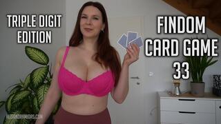 Findom Card Game 33 - Triple Digit Edition