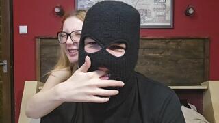 Naughty Masked Man Bites My Fingers - Painful Deep Marks & Kinky Whimpers