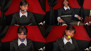 Wednesday Bound and Ballgagged