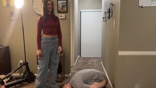 Ballbusting and Feet Humiliation