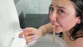 vomiting my breakfast