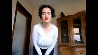 Beautiful, erotic topless video. Strip tease. Tits worship.