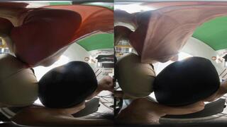 3DVR180 MARINTA ANNA LELE ERER pov crushes dwarfs on the hips