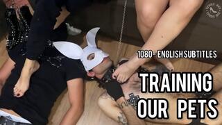 Goth Mean Girls Making Losers Clean Their Boots