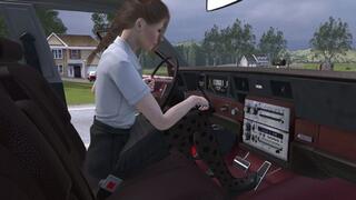 Chevrolet Caprice Cranking Template - Lola in Pantyhose and Flats 1080p