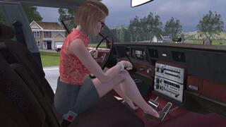 Chevrolet Caprice Cranking Template - Moriah in Brown Stiletto Pumps 1080p