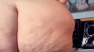 Riding and Squashing Him Pantyless