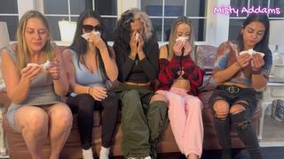Girls Night Sneezing Party