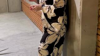 Smoking at the mall - Crush - Nose exhales - Coughing