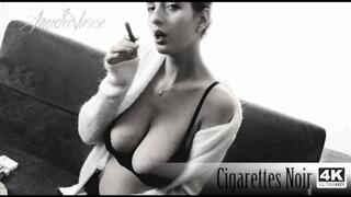 Cigarettes Noir (SD, mobile version) - Noir Dame Smoking Cigarillo and Flashing Bodacious Boobies!