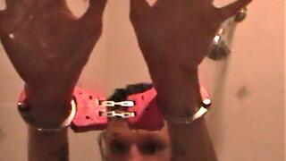 Aleis - Handcuffed Topless Shower (MP4)