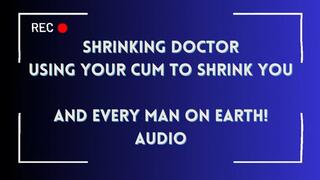 Sexy doctor shrinks you by making you cum AUDIO