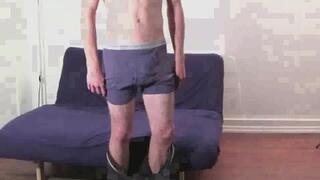 Jasper: 19 y.o. Moans When He Cums