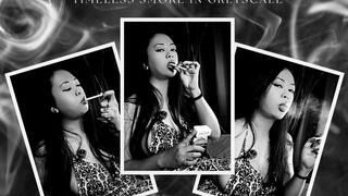 Timeless Smoke in Greyscale - Smoking Marlboro White - Audible