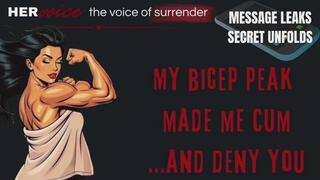 My Bicep Peak Made Me Cum... And Deny You