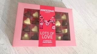 Valentines Day Chocolates Crushed