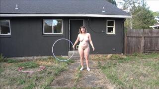 Bea Lovely Loses Her Bikini and Hula Hoops Naked