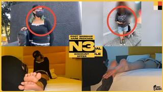 Two 18YOs Are Picked Up In The Street While Waiting on Their Boyfriends Outside OF School For A Hot Toe Sucking & Foot Licking Treatment - ASMR Foot Worship Sounds - Foot Worship Care Package N3 - Volumes 5 & 6 - Maya & Luna