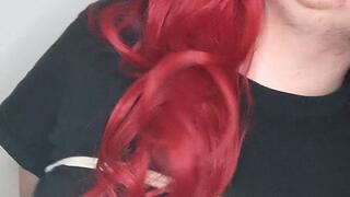 Pre-Top-Surgery TBoy Bound, Imposed Fem'd, & Panty Gagged