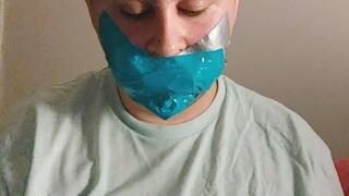 THOROUGH Self Gag Instructed by Daddy