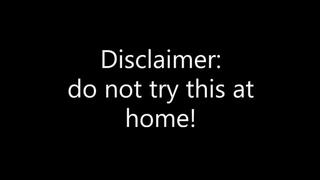 Gagging Myself Too Tightly While Masturbating