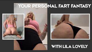 Your Personal Fart Domination Fantasy with Lila Lovely