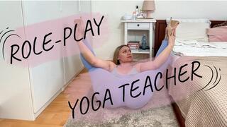 Yoga teacher role-play: JOI