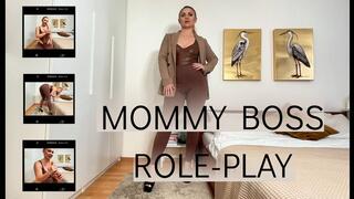 Role play: Boss teaches JOI