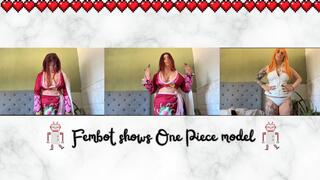 Fembot shows One Piece model