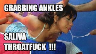 2 MODELS DEEP THROAT SPIT FETISH 251123HB3 KARIME SLOPPY SALIVA THROATFUCK GRABBING ANKLES (ORIGINAL SCENE) + FREE SURPRISE SHOW (LOWDEF SD MP4 VERSION)