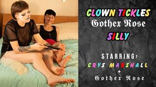 Clown Tickles Gothex Rose Silly