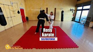 Rosy karate selfdefense
