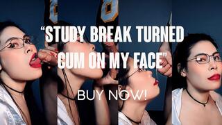 Study Break Turned Cum on My Face